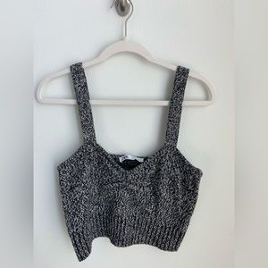 Zara Sweater Cropped Tank